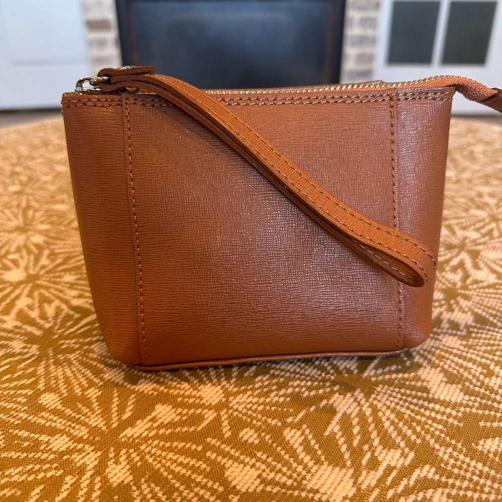Valentina Small Leather Cosmetic Bag - Picture 2 of 6